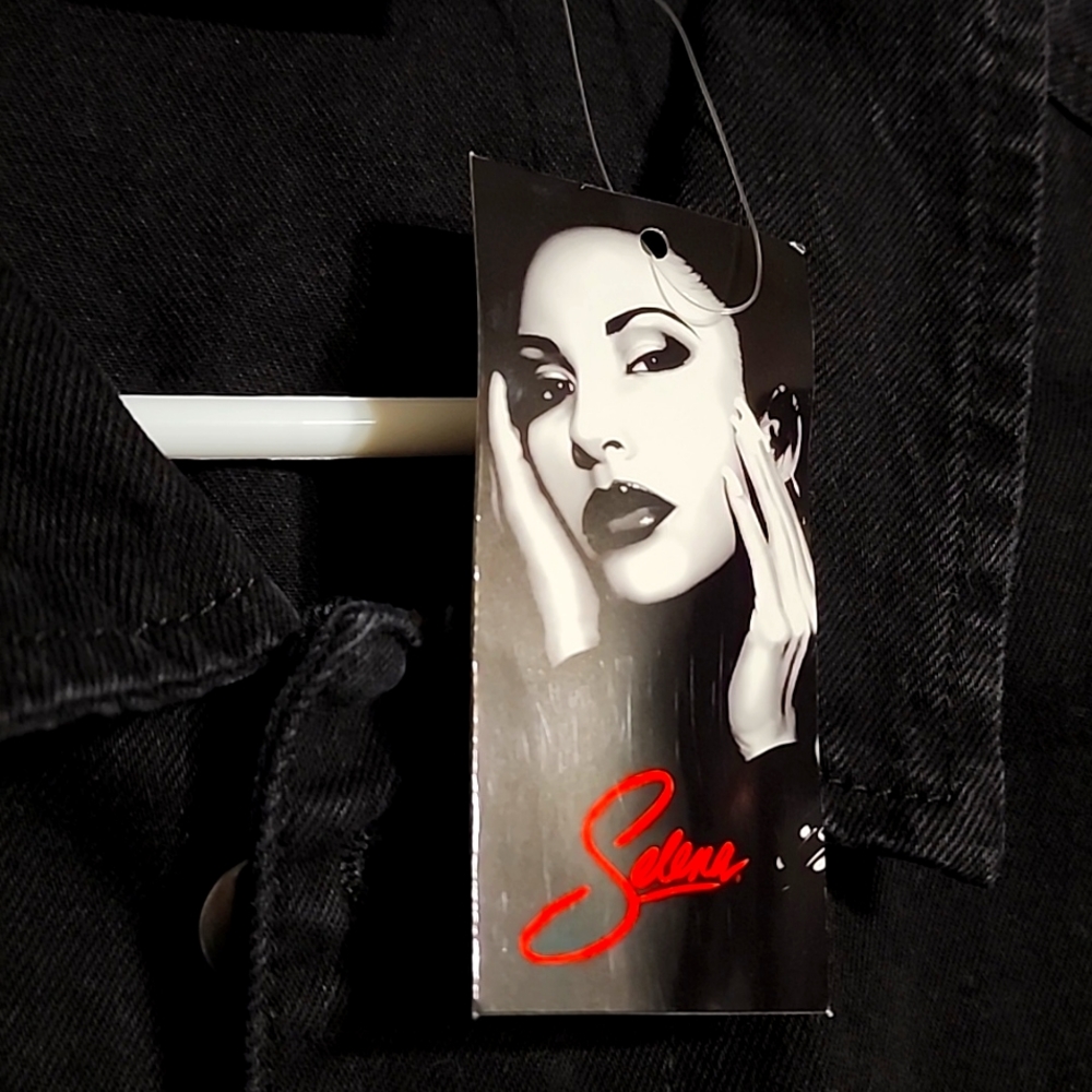 Selena Quintanilla Queen of Cumbia Merch Concert Denim Jean Jacket XL